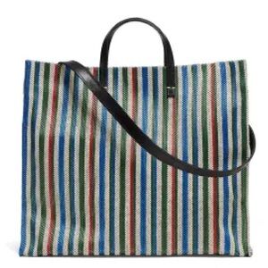 Clare V Garden Stripe Simple Tote